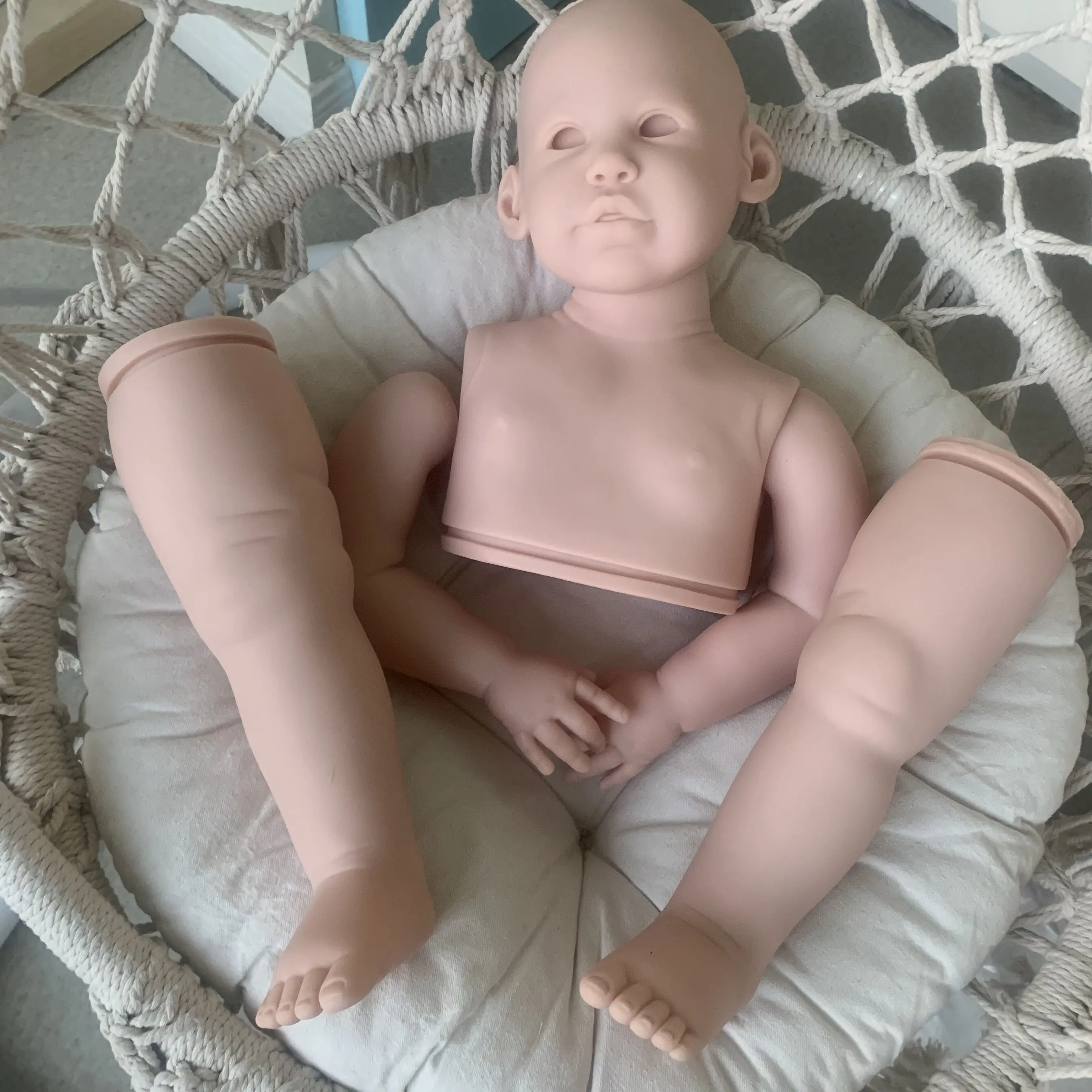 SANDIE 29-дюймовый комплект куклы Linh Reborn Life настоящий размер для малышей свежий цвет