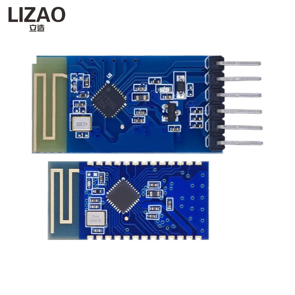 Фото Модуль Bluetooth LIZAO JDY-33 с двумя режимами работы (SPP/C), совместимый с HC-05, HC-06, JDY-31, JDY-30, Bluetooth 3.0 (Slave) №4