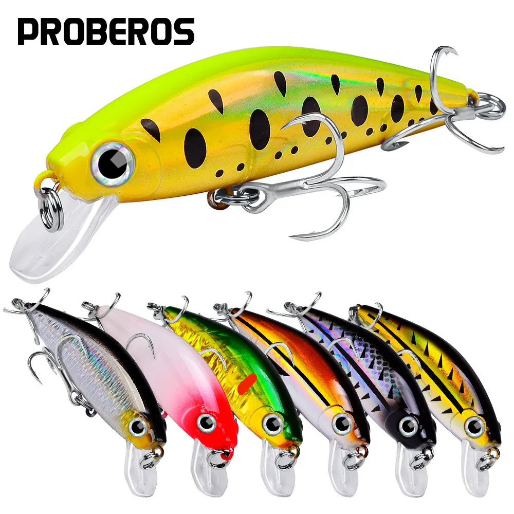 

PROBEROS Luya fake bait 8cm chubby plastic bait 11g snakehead fishing supplies DW457