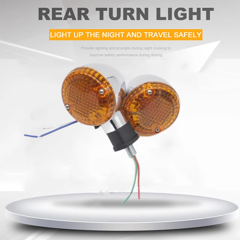 

1Pair Motorcycle Signal Lamp Rear Turn Light Fit YAMAHA Bolt XV950 Raider XV1900 Stryker XVS 1300 Motorcycle Accessories