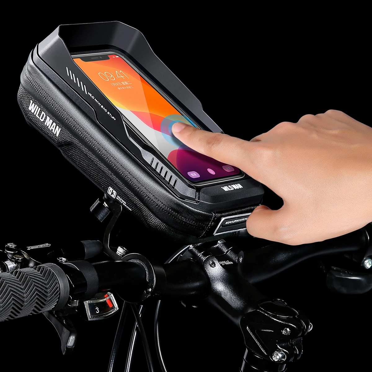 

New Detachable Bycicle Phone Holder For iPhone 14 13 12 11 Pro Max 14 Plus 360 Rotation Waterproof Bike Cycling GPS Storage Bag