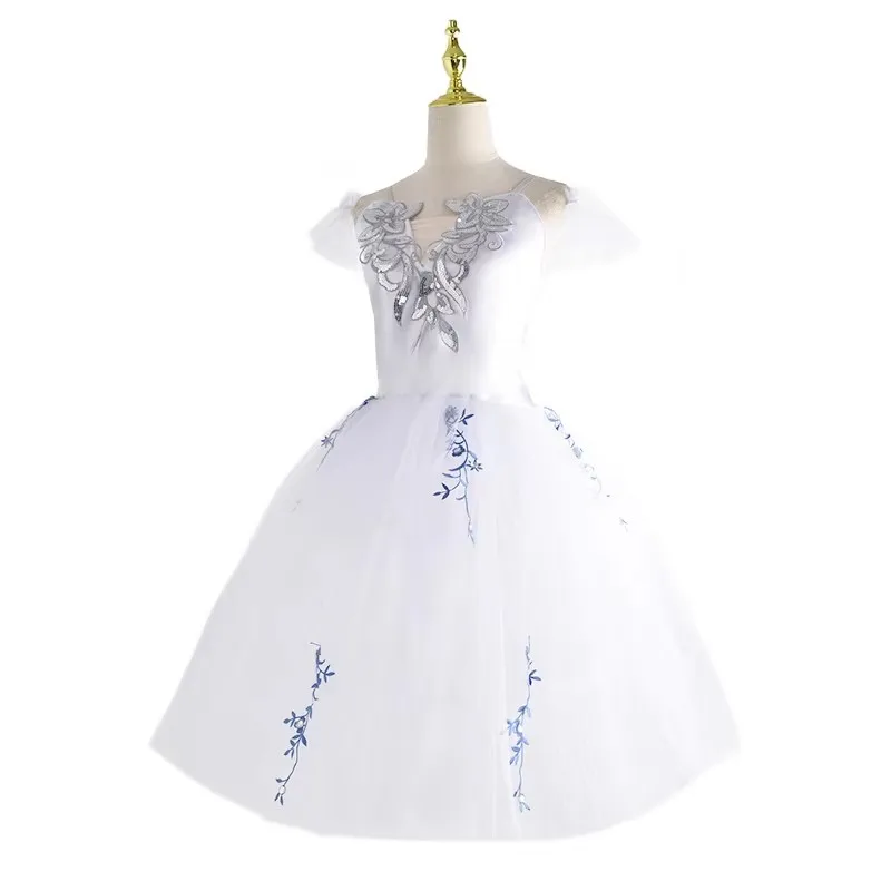 Балетная юбка-пачка для девочек балетное платье длинная юбка современного танца