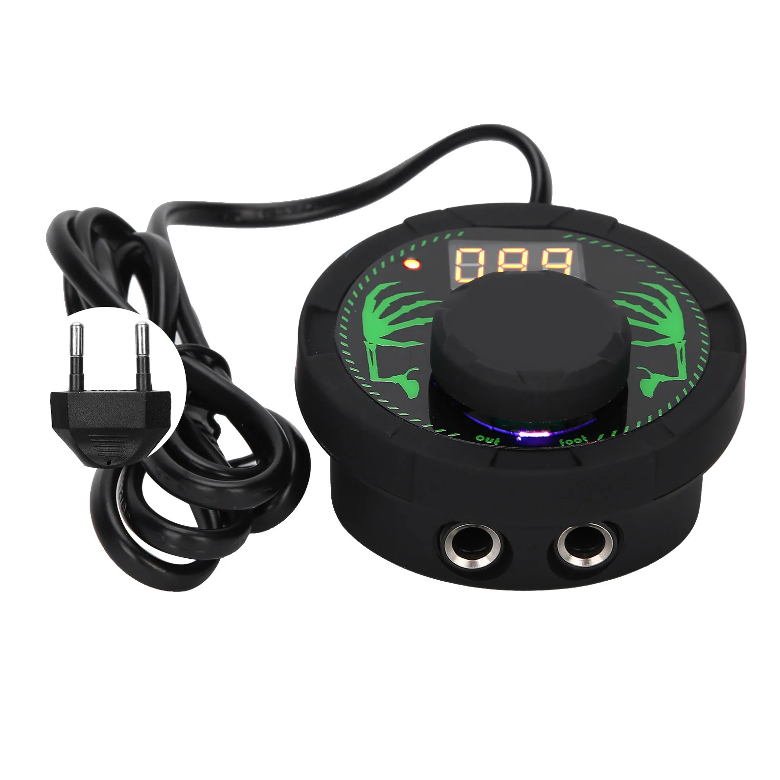 

LCD Tattoo Power Supply Foot Pedal Dual Mode Tattoo Machine Tool Accessory