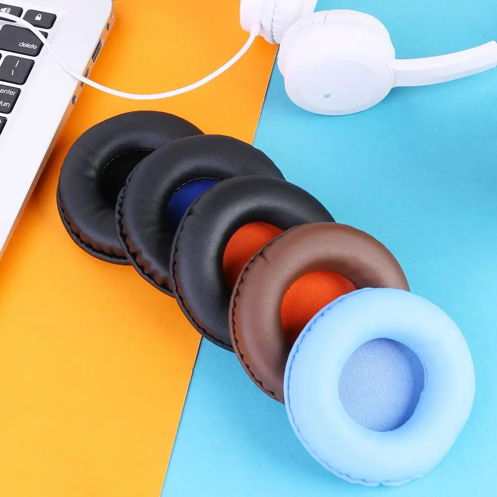 

1 Pair PU leather Replacement Earpad Cushion Cover Headphones For Skullcandy Hesh 2.0 Headset 85*85*20mm/3.34*3.34**0.78''