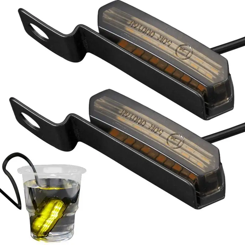 

Universal Motorcycle Turn Signals Motorbike LED Indicator Blinker Lamp DRL Stop Signals Blinker LED Turn Signal Lights Blinkers