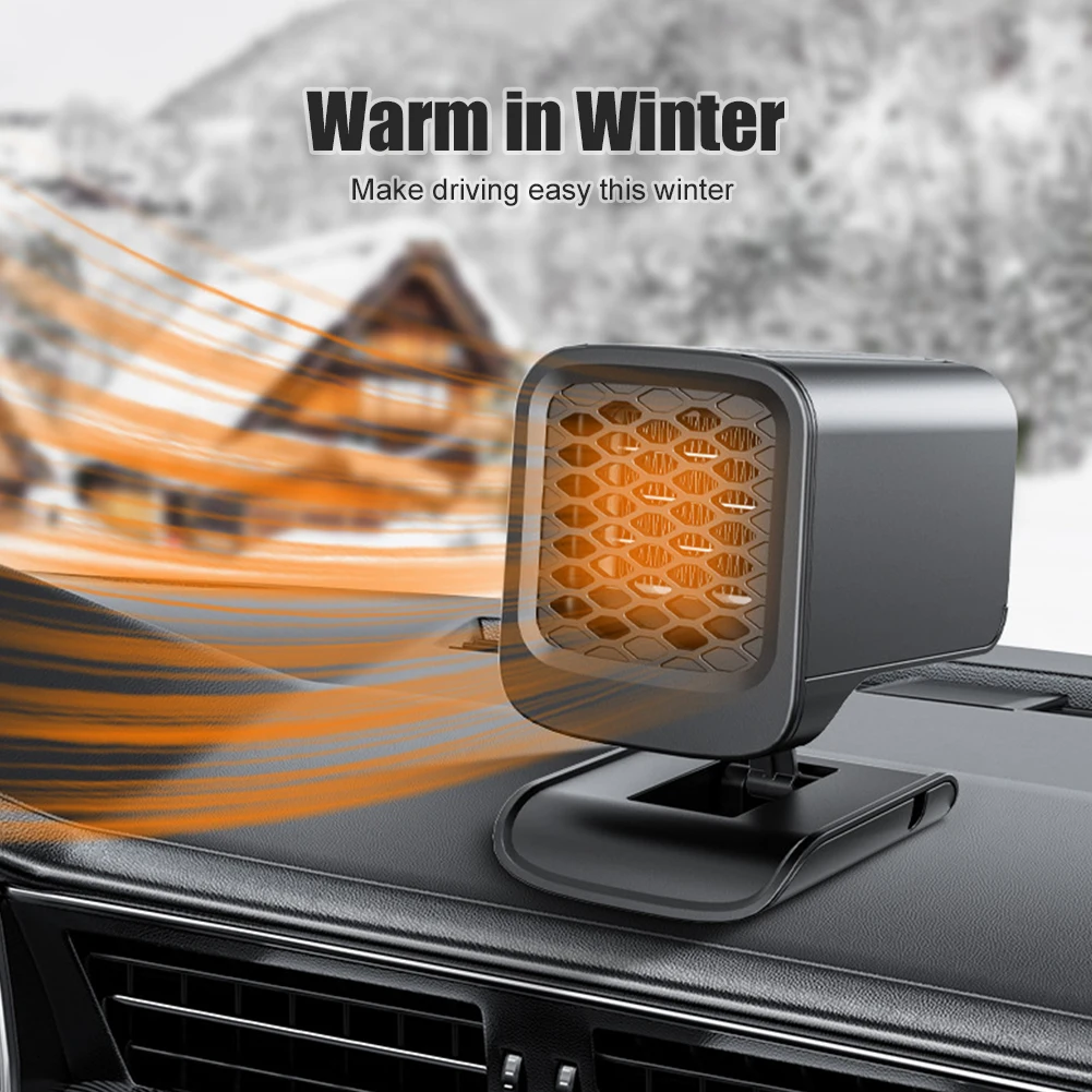 

Car Heater 12V Portable Car Heater Fan 2 IN 1 Cooling Heating Auto Windshield Defroster Car Anti-Fog Heater For Cars Trucks SUVs
