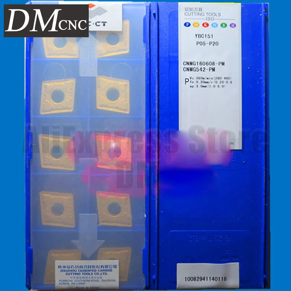 

10 шт. ZCC.CT CNMG160608-PM YBC151 CNMG160608 PM YBC151 CNMG 160608 карбидные вставки токарные инструменты резец с ЧПУ Токарный станок лезвие