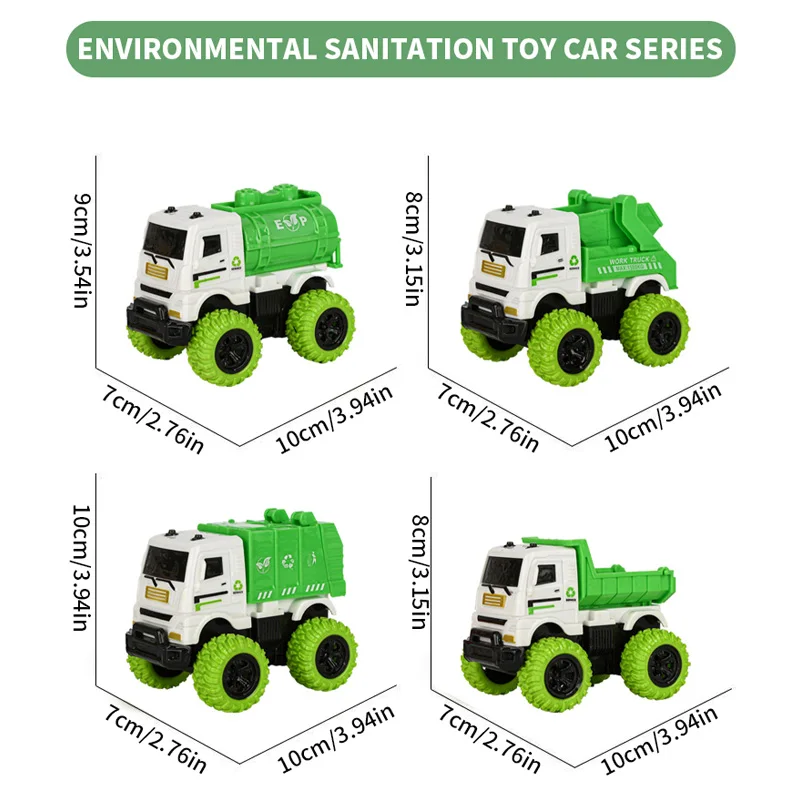 sterowane bezwładność Seria samochodzików Wytrzymała konstrukcja z tworzywa sztucznego Odpowiednia dla chłopców i dziewcząt w...