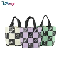 genuine disney mickey mouse kawaii portable lunch bag cartoon portable lunch box bag student office worker camping picnic bag