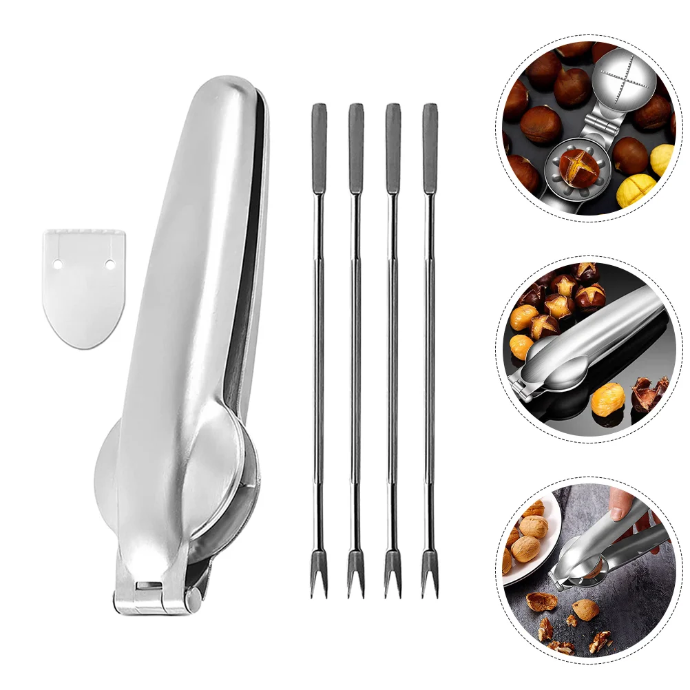 

Nutcracker Opener Chestnut Quick Opening Tool Manual Crusher Kitchen Gadgets