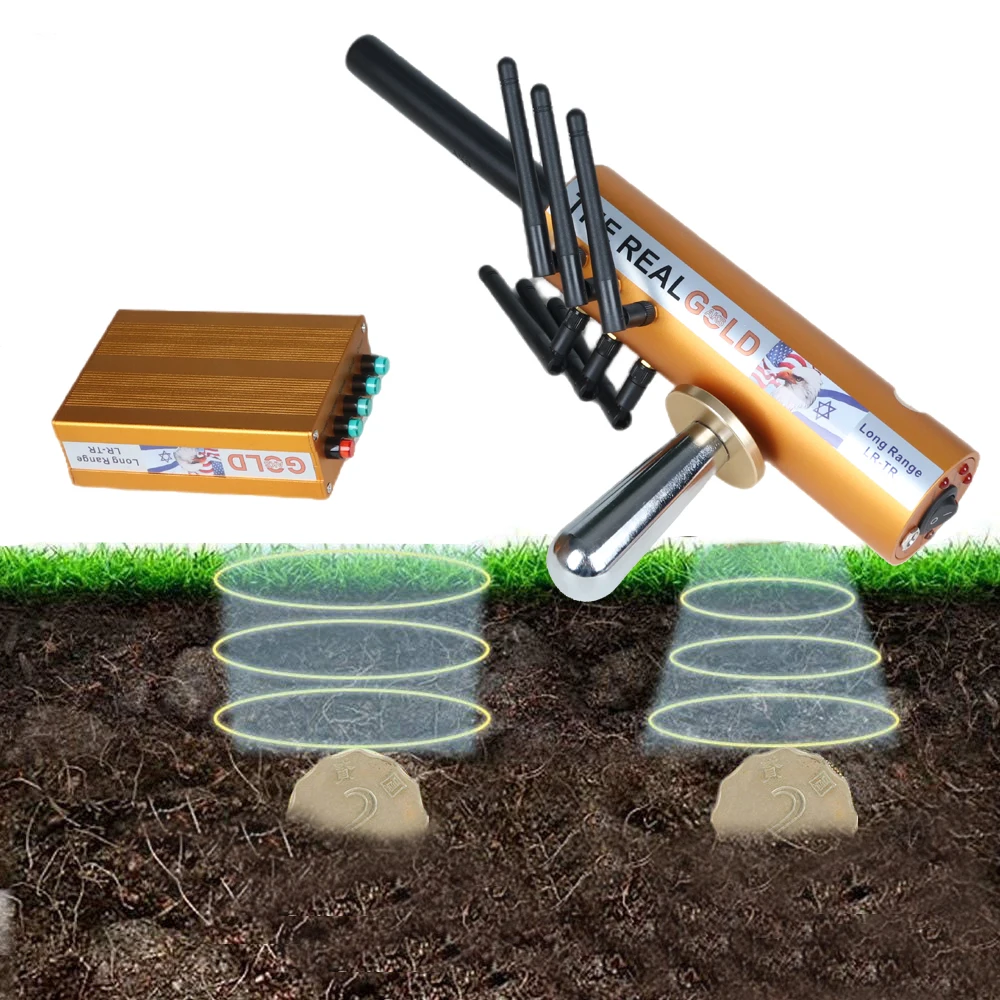 Интеллектуальный металлоискатель AKS высокочувствительный с 6-антенной