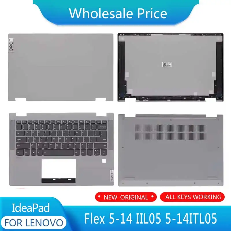 Новинка для Lenovo Ideapad Flex 5-14 IIL05 5-14ITL05 задняя крышка ЖК-дисплея ноутбука передняя