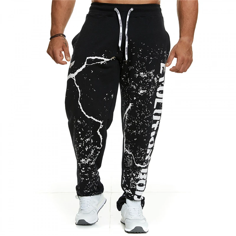 

Men's Drawstring Waist Pants Street Casual Jogging Pants 2022 New Loose Drop Crotch Pants Casual Trousers for Men