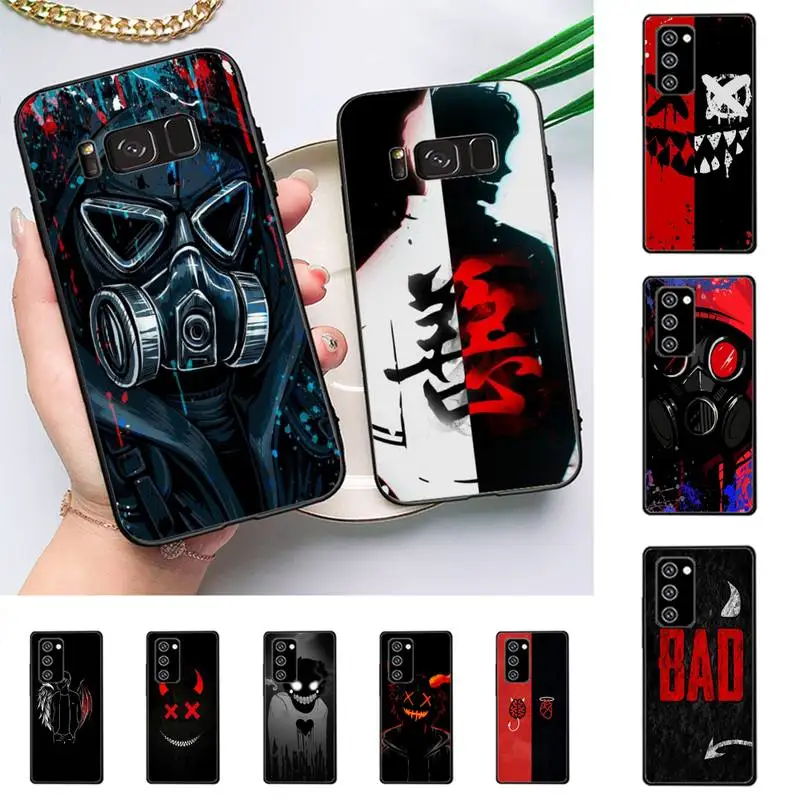 

Devil Bad Boy Anime Phone Case For Samsung Galaxy Note 10Pro Note 20ultra cover for note20 note10lite M30S Back Coque