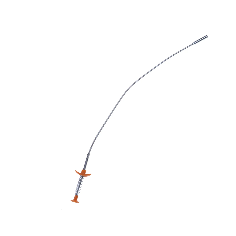 

60cm 4 Claw Spring Grip Narrow Bend Curve Grabber For Picking Up Nuts And Bolts Long Reach Flexible Pick Up Tool