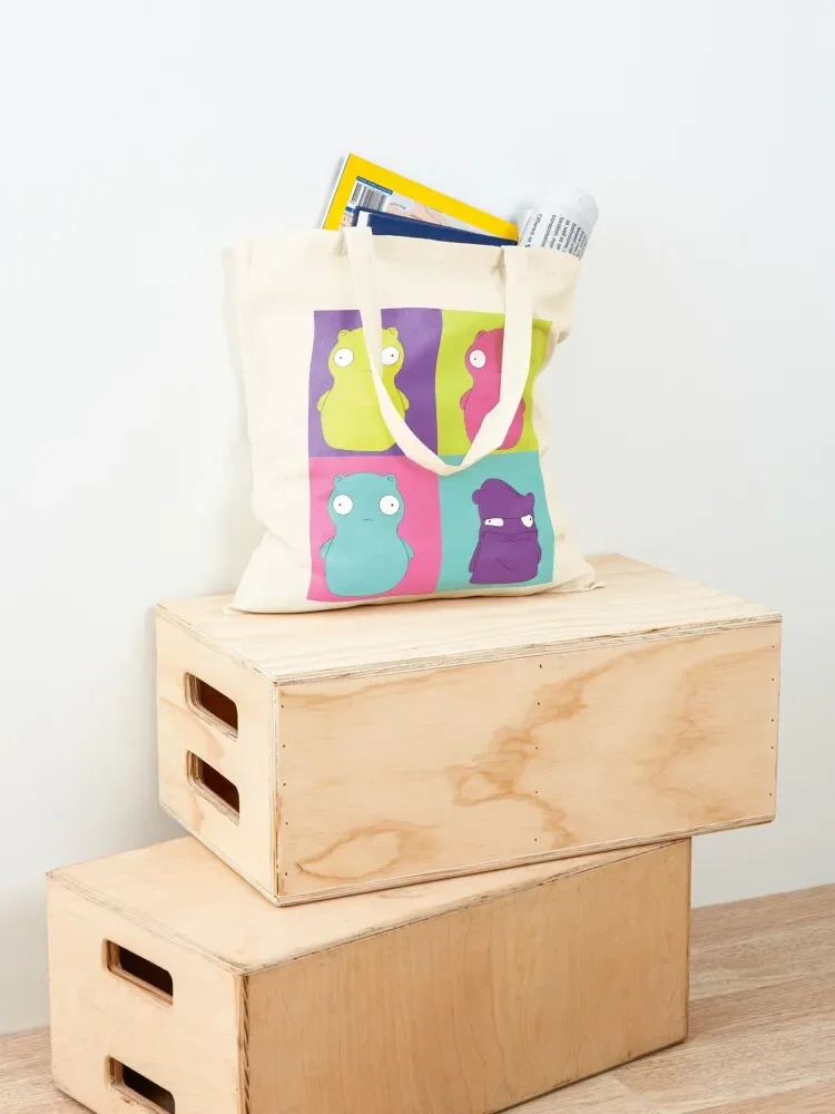 Kuchi Goes Pop Tote Bag отличная сумка тканевая многоразовые сумки для покупок продуктовые