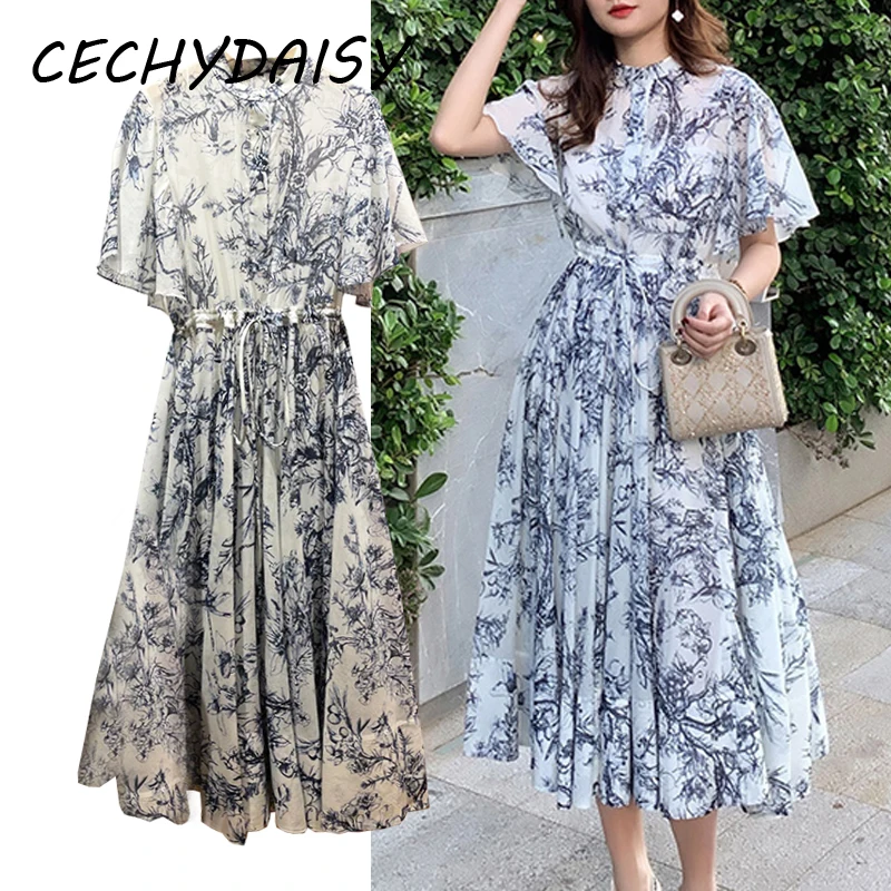 Женское платье с воротником-стойкой комплект из двух предметов платья средней