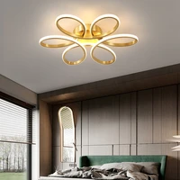 modern simple dining room lamp petal shaped living room bedroom ceiling lamp atmosphere creative personality study bar lamp