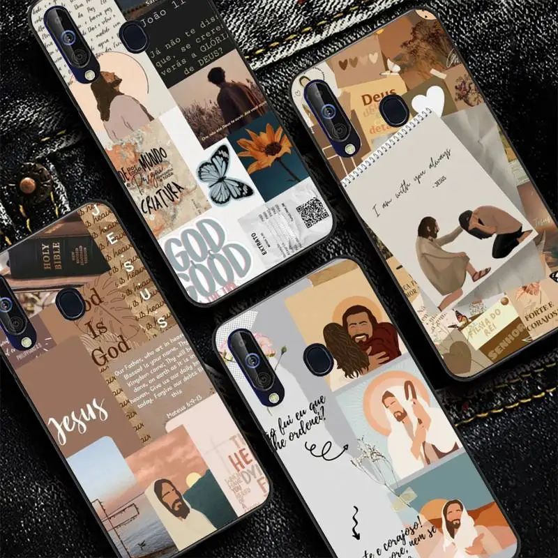 

Faith Christian Religious Jesus Phone Case for Samsung A51 A30s A52 A71 A12 for Huawei Honor 10i for OPPO vivo Y11 cover