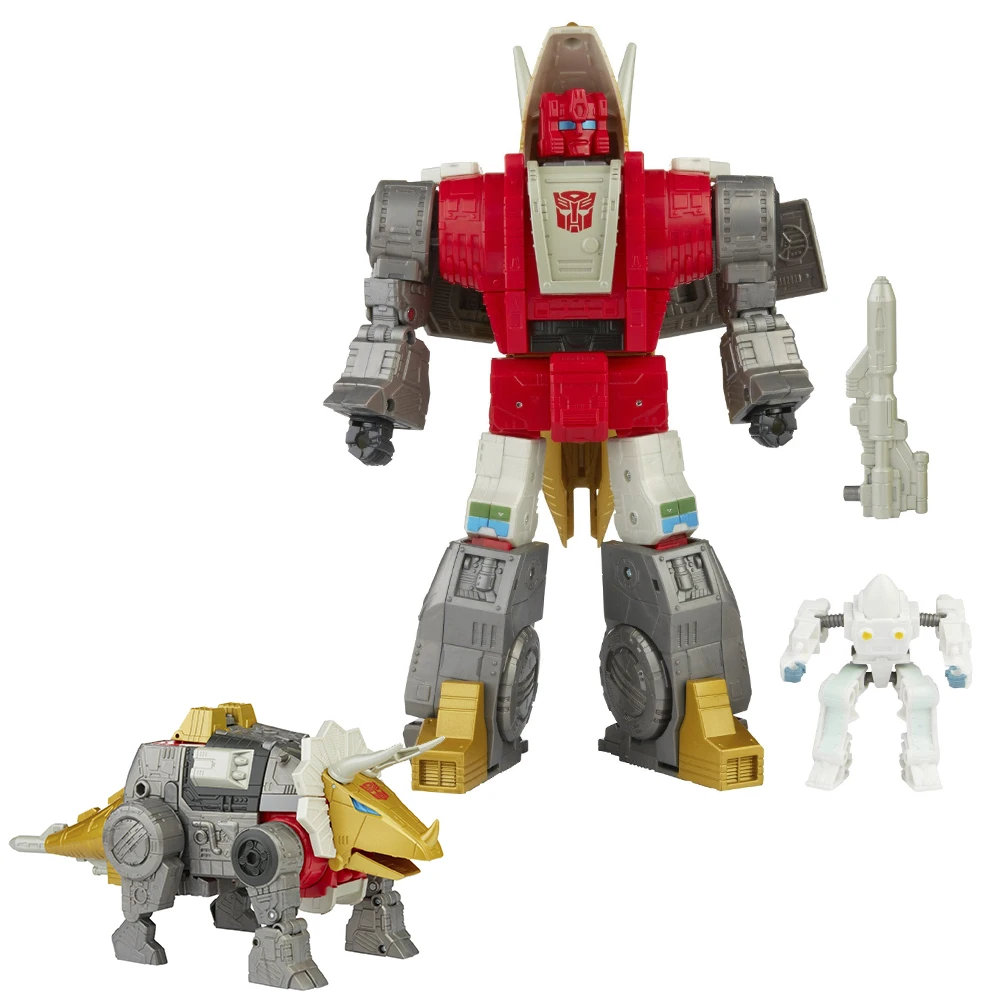 

Hasbro Transformers Studio Series 86-07 Leader The Movie Dinobot Slug and Daniel Witwicky Toys Gift F0715
