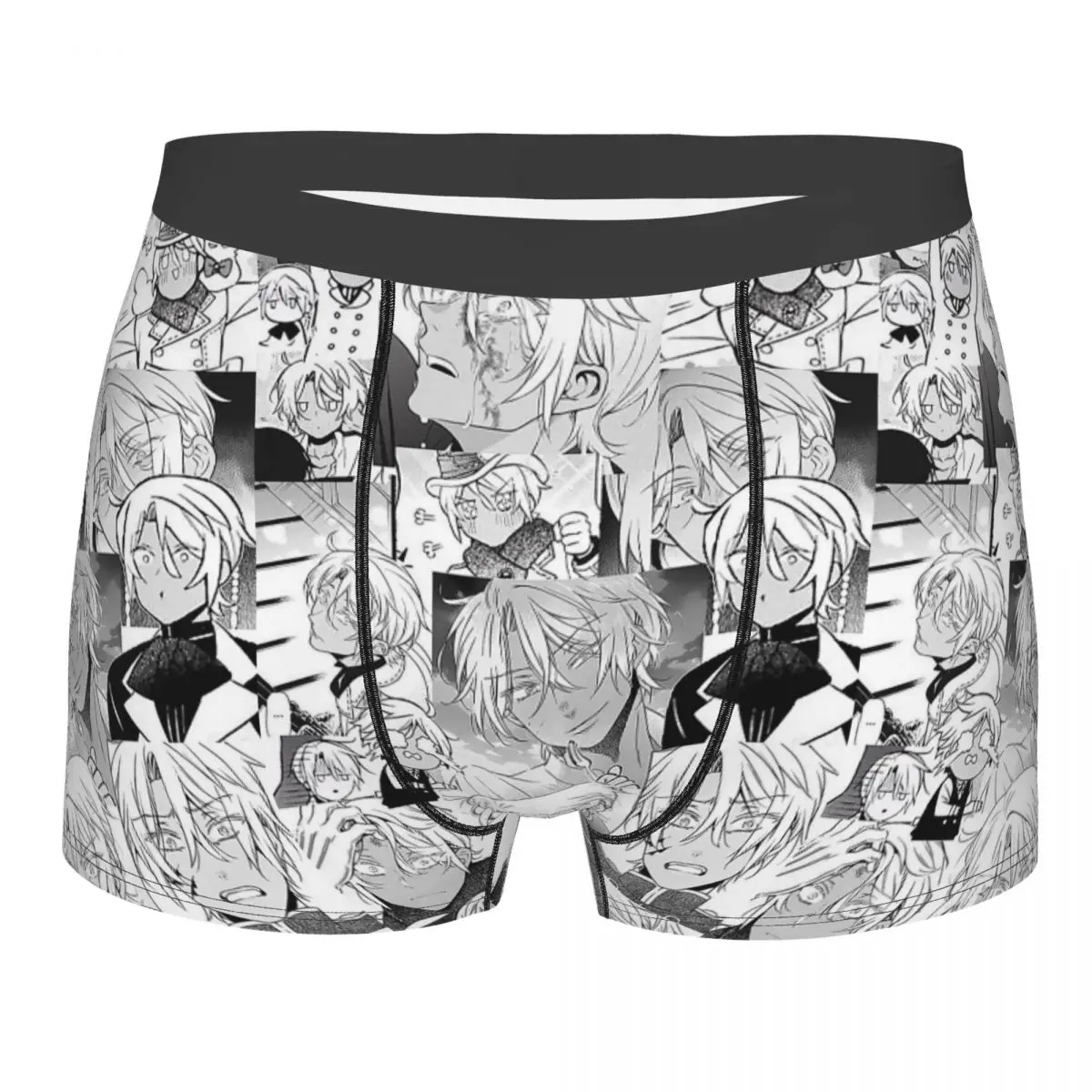 

Men Archiviste Noe Manga The Case Study Of Vanitas Underwear Vanitas no Karte Anime Funny Boxer Shorts Panties Homme Underpants