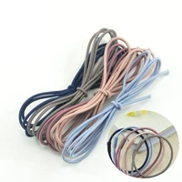 5mlot high elastic band 2 8mm round cord string stretch rope rubber band for grils hair rope jewelry beaded line accessories