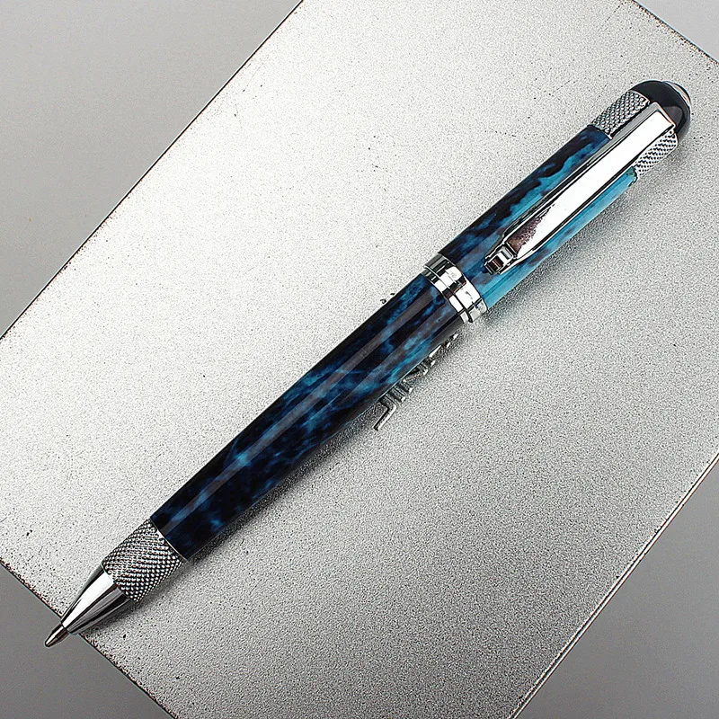 Luxury high quality Metal Business office Medium nib Ballpoint Pen New School student stationery ball point pen