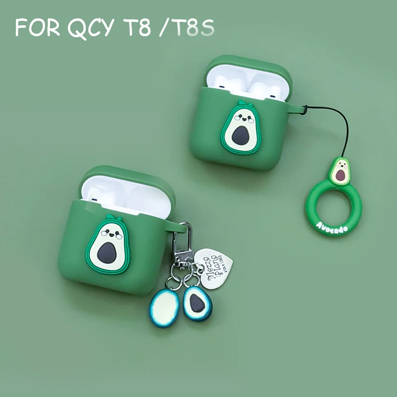 

Силиконовый защитный чехол для наушников QCY T8 /T8S /T10 /T11