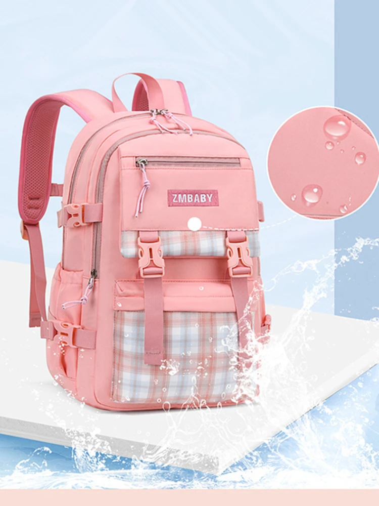 Large Capacity School Bag Senior Grade 1-3-6 Mochilas for Girl Primary Children Bag Pack Middle School Fashion Student Backpacks