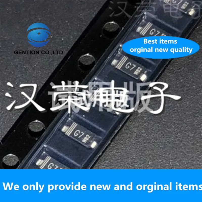 

50 шт. 100% Новый оригинальный PMEG6010CEGW [диод Шоттки 60 в 1A SOD123] Шелковый экран G7