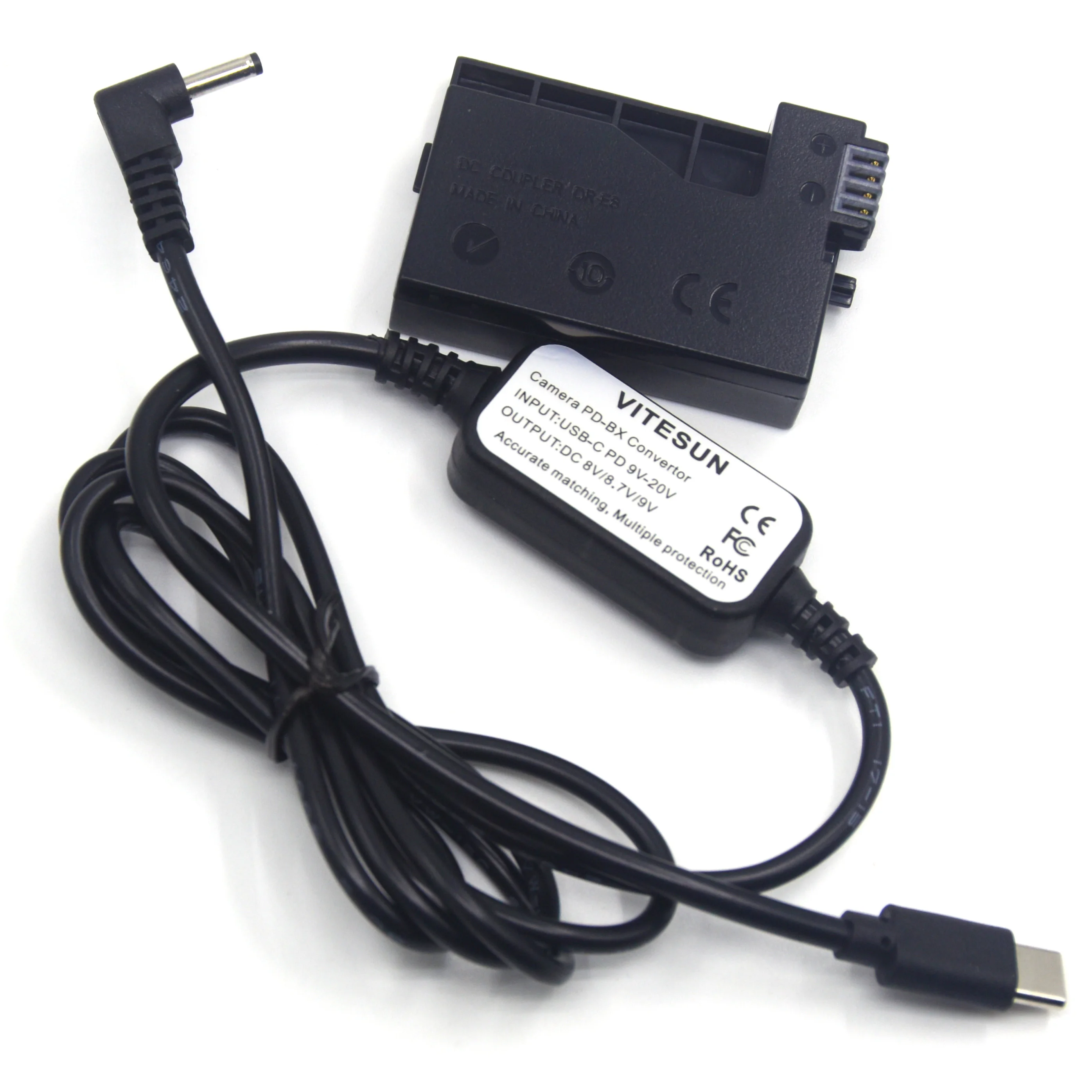 USB Type C кабель адаптера питания + искусственная батарея для Canon EOS T2i T3i T4i T5i 550D 600D 650D