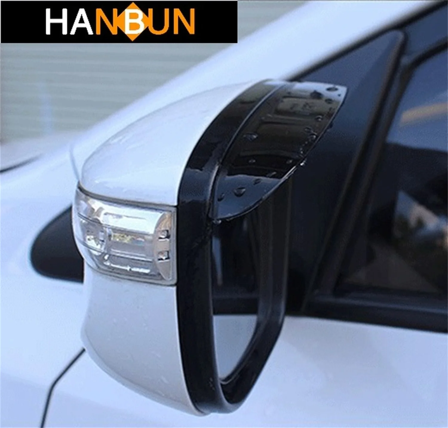 2 шт. накладки на боковые зеркала заднего вида из АБС-пластика для Mitsubishi ASX 2013 2014 2015