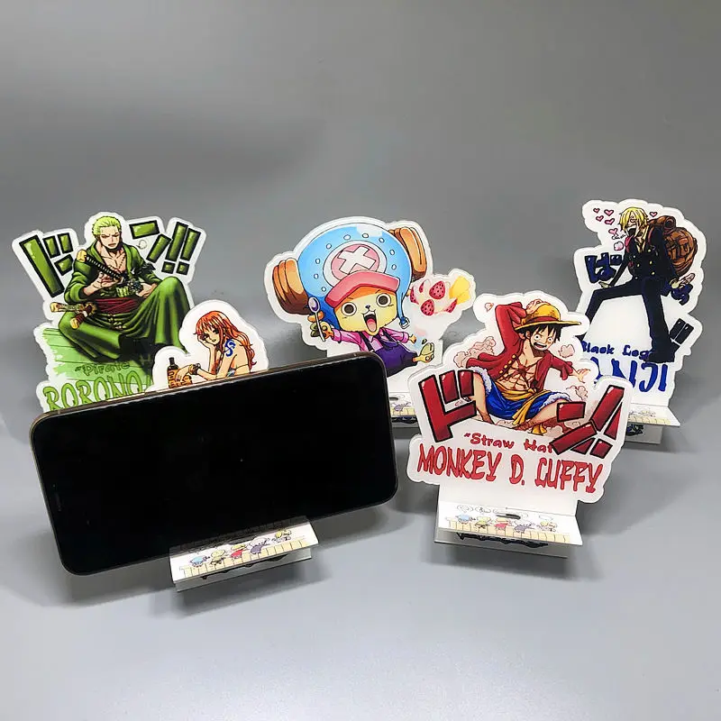

One Piece Zoro Luffy Anime Lazy bracket Phone Holder Stand Mobile Surport For iPhone Huawei xiaomi samsung