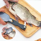 Рыбочистка для чешуи, инструмент для быстрого удаления чешуи, рубанок, рыболовный нож, инструменты для чистки, кухонные аксессуары