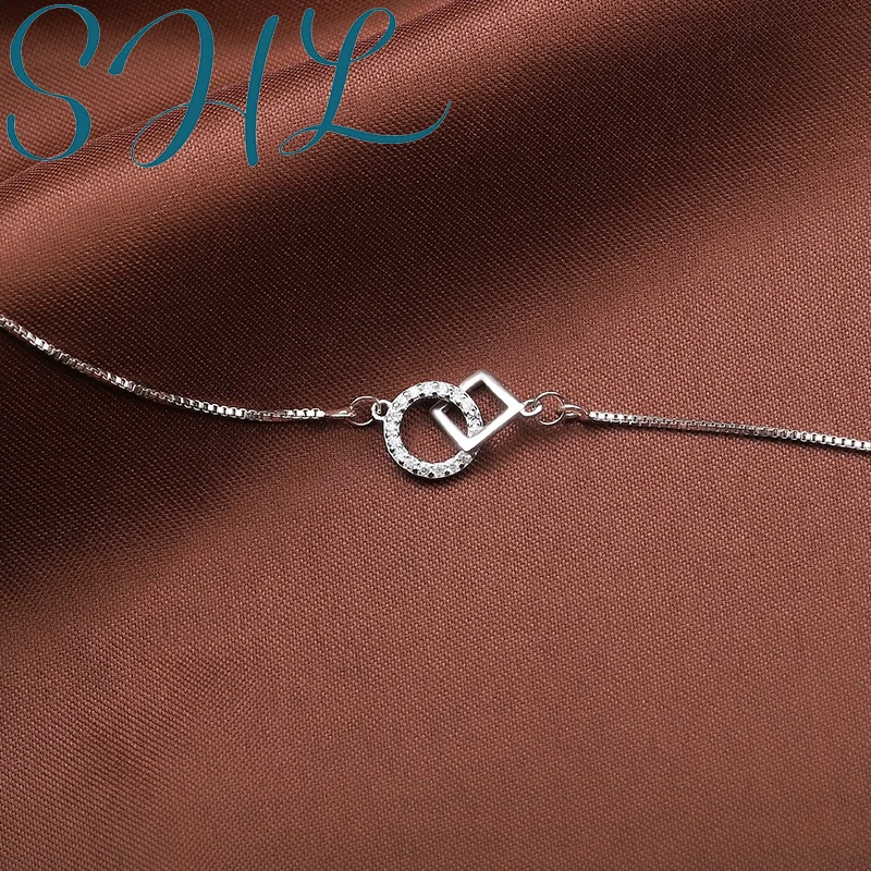 

SHL высококачественное ожерелье с кристаллами в виде сияющего сердца для девушек ожерелье на ключицу