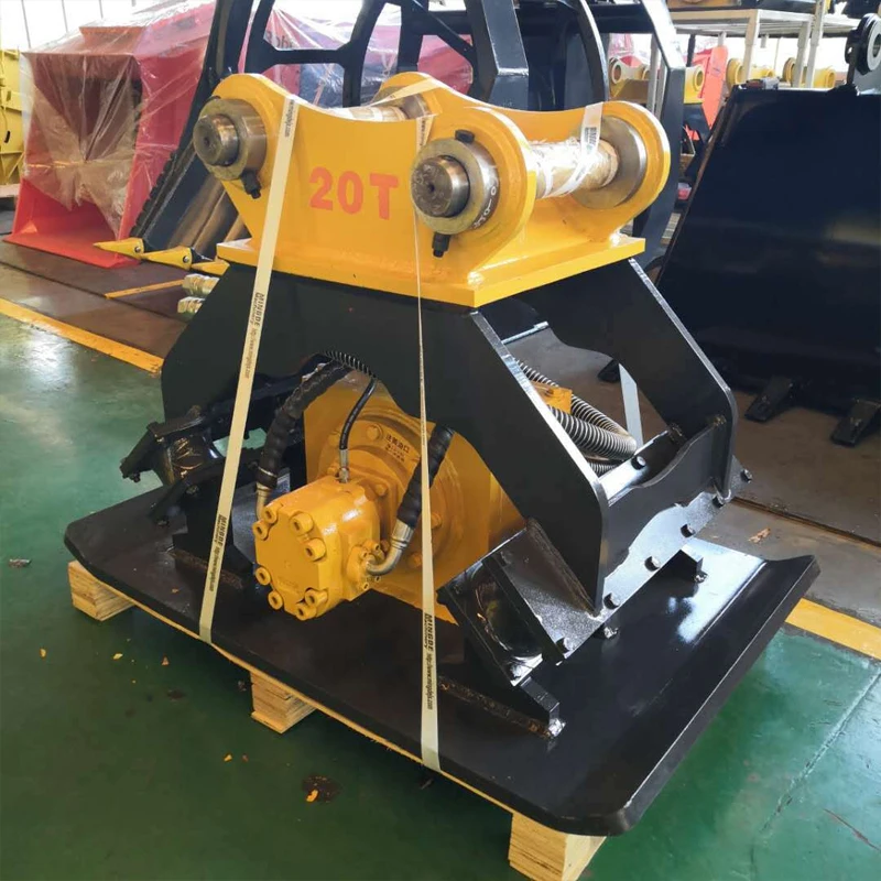 Экскаватор Гидравлический компактор Пластина Вибрационный траммер Улучшение