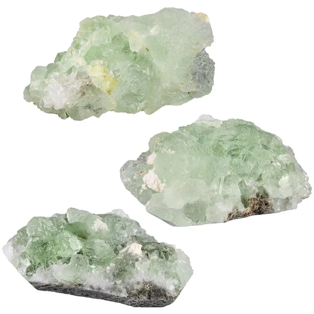 Natural Green Fluorite Minerals Gem Stone Crafts Irregular Specimen For Tabletop Decor Nordic Home Ornaments DIY Accessories