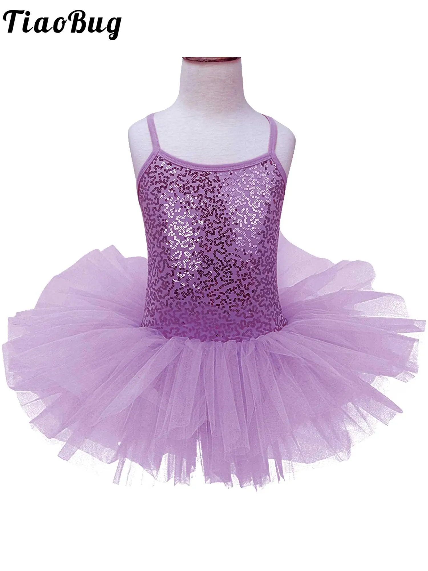 

Girls Ballet Dance Dress Baby Kids Sequins Dance Princess Tutu Dress Girl Tulle Ballet Dancewear Ballerina Fairy Party Costumes