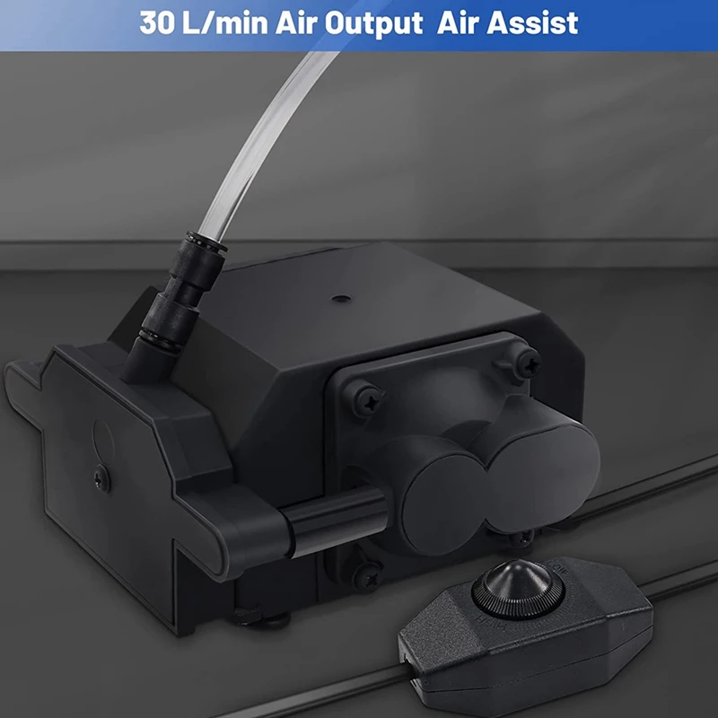 40 Вт модуль с воздушным помощником 450 нм гравировальный головкой 10 оптическая