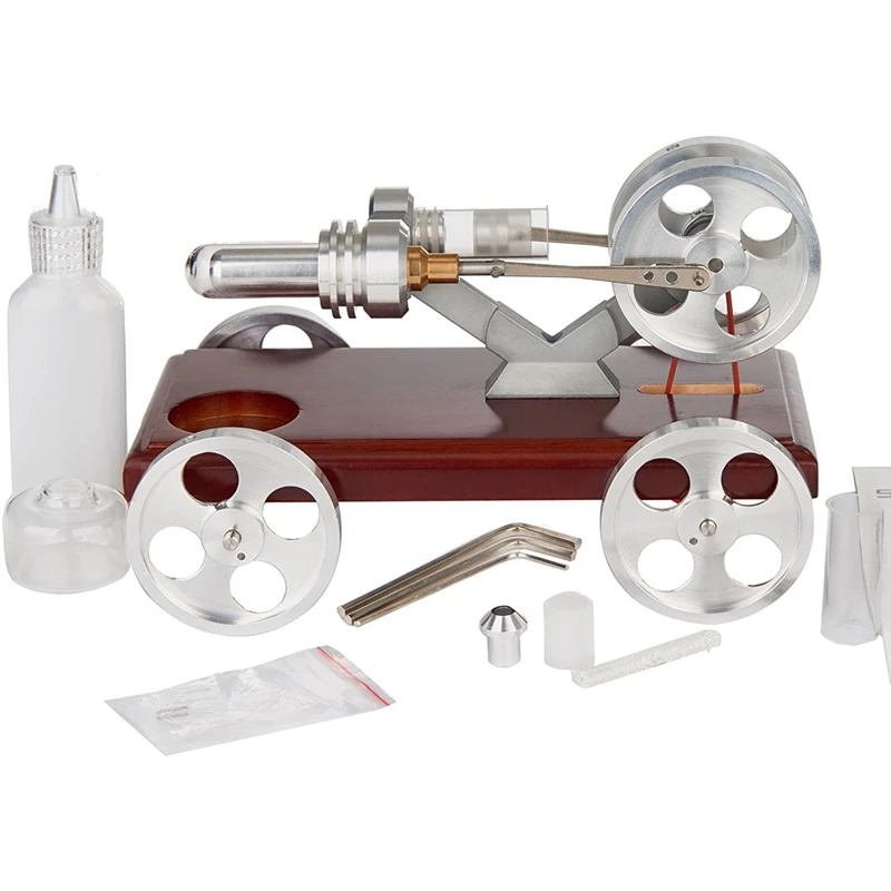 

Stirling Engine Stirling Engine Car Model Stirling Motor Model Kit Science Experiment Educational Toy