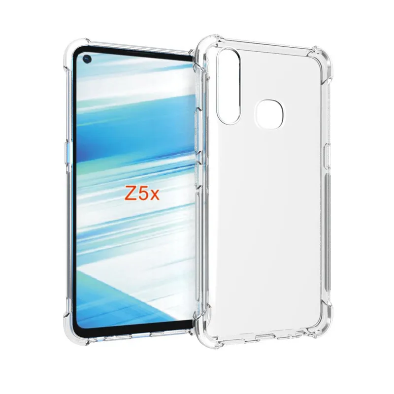 

For Vivo Z5X mobile phone case transparent all-inclusive TPU four-corner anti-fall Vivo Z1 Pro silicone protective cover soft