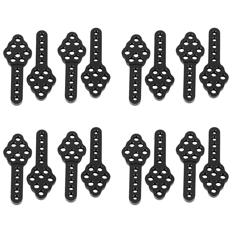 

16 шт., металлический амортизатор с ЧПУ, регулируемая высота, угловая подставка для радиоуправляемого гусеничного автомобиля Axial SCX10 90046 D90 D110, черный