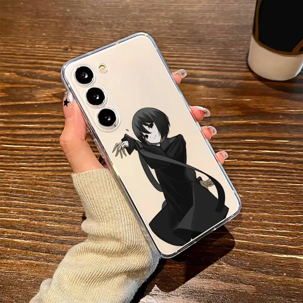 Фото Чехол для телефона Ougi Oshino для Samsung A10 A12 A31 A40 A70, прозрачный чехол №1