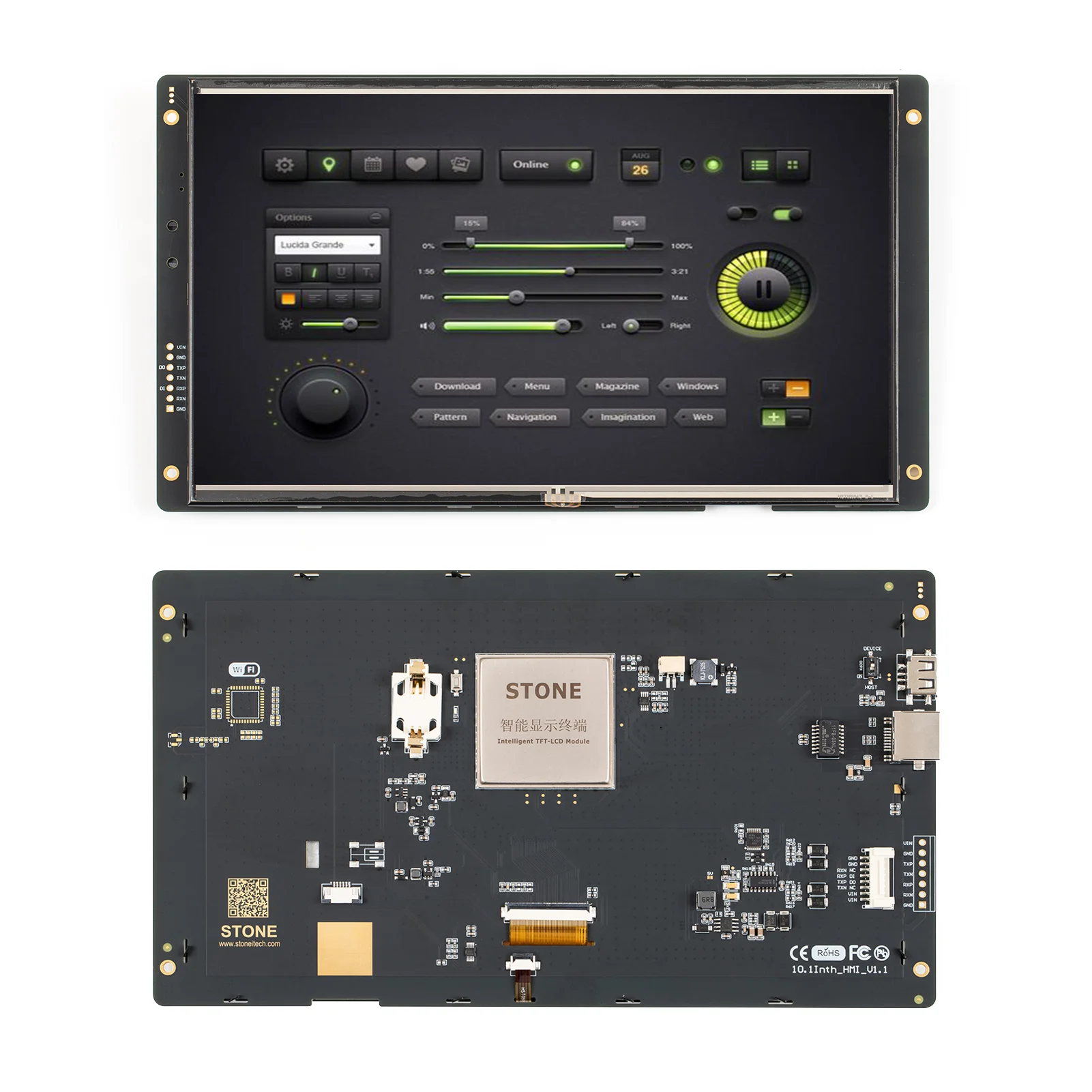 

10.1 inch good quality display frame TFT-LCD module,nch LCD display