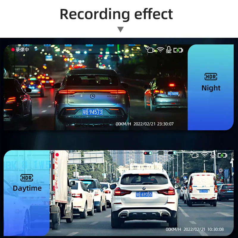 ADAS DVR видеорегистратор Автомобильный видеорегистратор/WIFI и Android автомобильный
