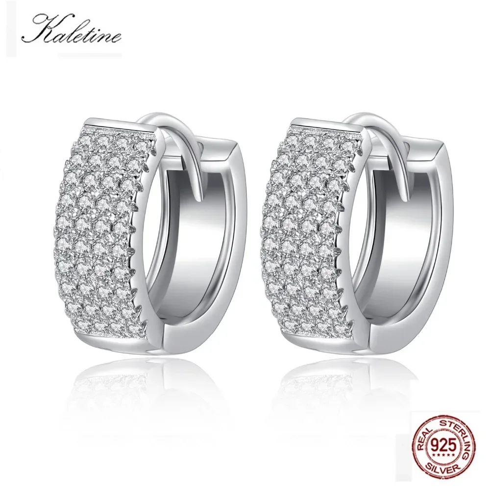 KALETINE модные свадебные серьги из стерлингового серебра 925 пробы для женщин