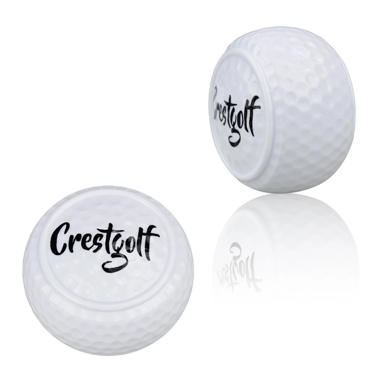CRESTGOLF плоские мячи для гольфа двухъярусный мяч тренировок по гольфу