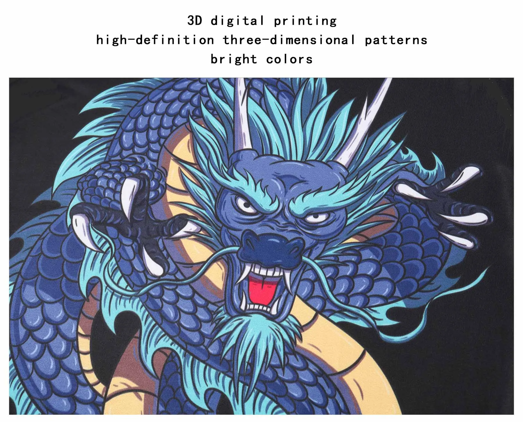 Новая мужская футболка в стиле хип-хоп с принтом бороды |