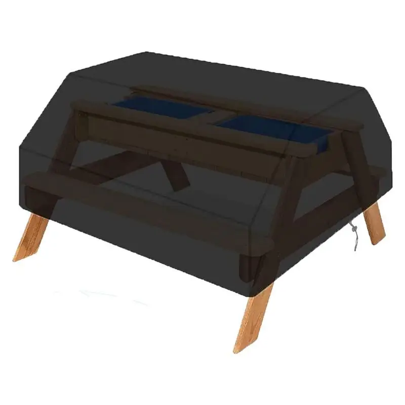 

Наружный чехол для стола, сверхпрочный чехол для стола, пыленепроницаемый и устойчивый к разрыву Оксфордский тканевый переплет и уплотнени...