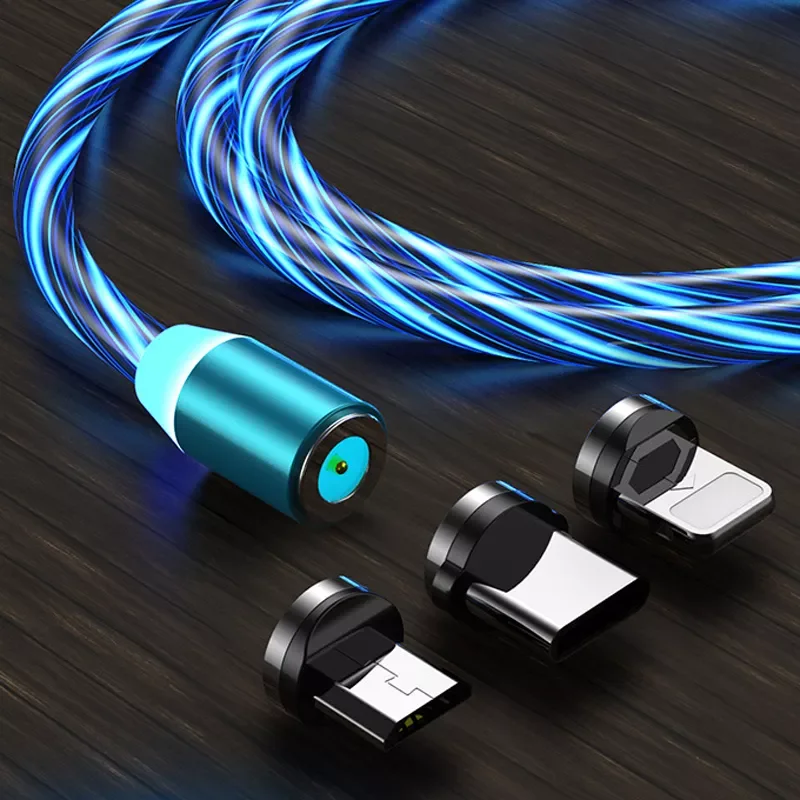 

Glow LED Lighting Magnetic USB Cable For Xiaomi Redmi 9S 7 7A Go 5 Plus 6 6A Note 8T 8 5 9 Pro 5A 4X 3S 4A Mi A1 A2 Lite 7A 8 8A